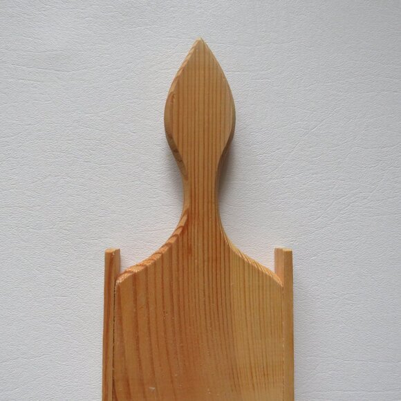 Cabbage Slaw Slicer Shredder Vintage Wood Cutter - Picture 3 of 12